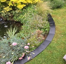 Quality Metal Lawn Edging Suppliers UK. Flower Beds, Garden, Grass Borders